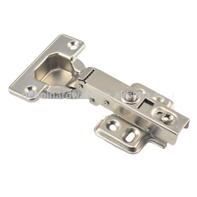 Furniture Hardware Accessories 35mm Cabinet Hinge Fixed To Hydraulic Full Coverage Bathroom Cabinet Door Hinge Clamp